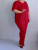 Туника (ТН022-красный) (Smart-Woman, Россия) — размеры 56-58, 64-66, 68-70, 72-74, 76-78, 80-82