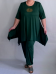 Брюки-султанки зеленый (Smart-Woman, Россия) — размеры 56-58, 76-78