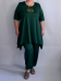 Туника Тн015 (зеленый) (Smart-Woman, Россия) — размеры 56-58, 64-66, 68-70, 72-74