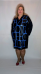 Платье-туника "Шик" ( электрик) (Киргизия, разные фабрики) — размеры 60, 62, 64