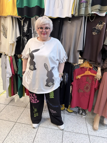 Туника "А387" (Китай, разные фабрики) — размеры 10 xl