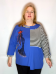 Туника 9317-7 Туника 9317-7 (Китай, Yalina) — размеры 8 xl