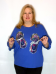 Туника 9331-7 Туника 9331-7 (Китай, Yalina) — размеры 8 xl
